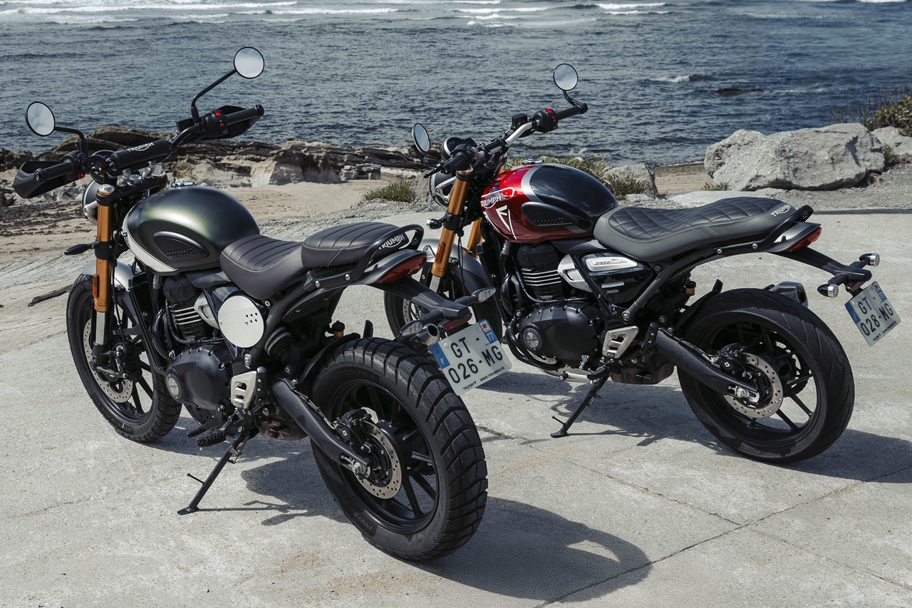 Triumph Scrambler 400x e Speed 400