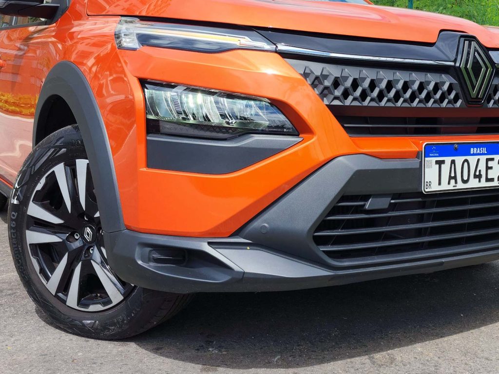 Renault Kardian Evolution MT - Visão detalhe dianteira