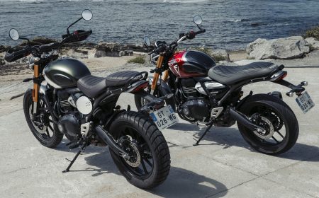 Triumph Scrambler 400x e Speed 400