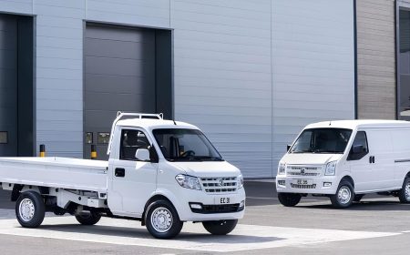 Caminhão leve Hitech E-Work EC31 e furgão Hitech E-Work EC35